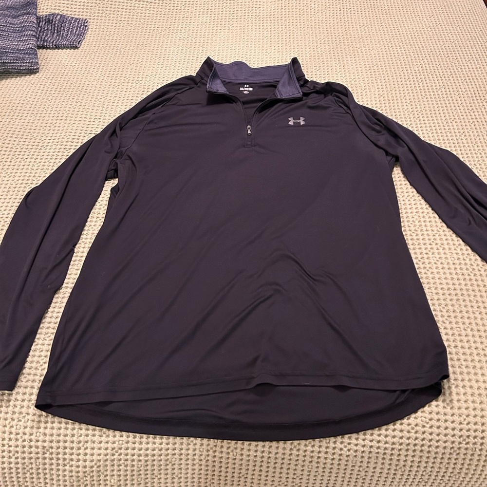 Under Armour Men's Black Long Sleeve Shirt